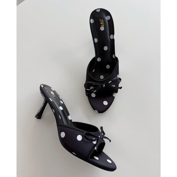 RARE!!! ZARA Heeled Sandals NWT - Picture 12 of 16